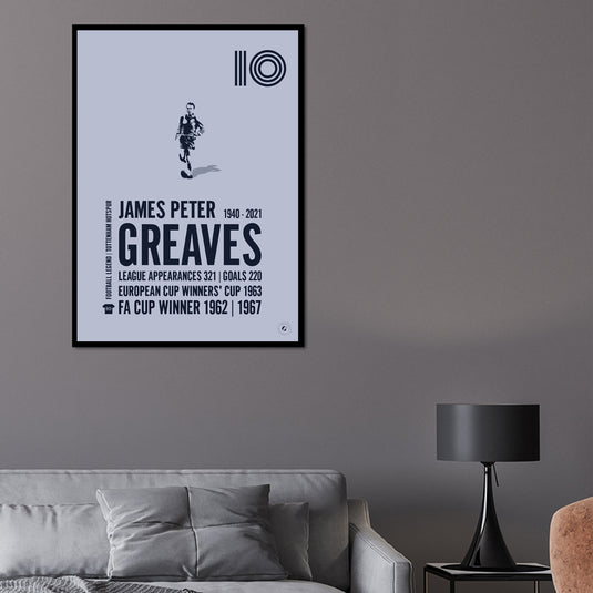 Jimmy Greaves Poster - Tottenham Hotspur