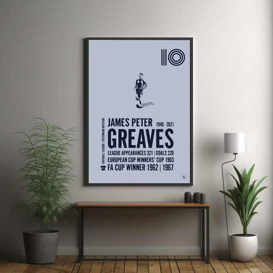 Jimmy Greaves Poster - Tottenham Hotspur
