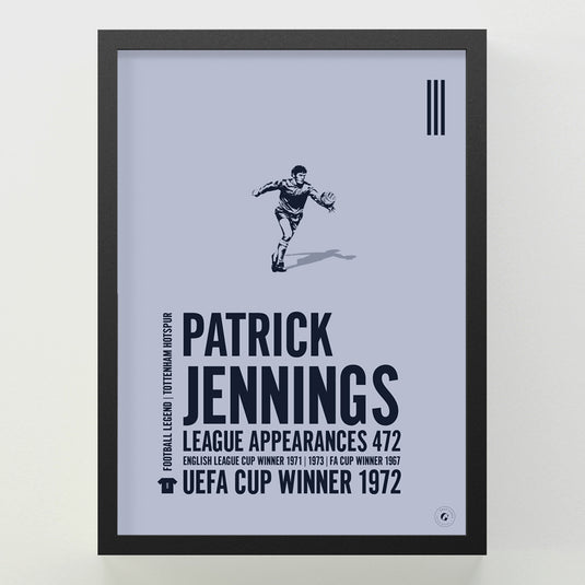 Pat Jennings Poster - Tottenham Hotspur