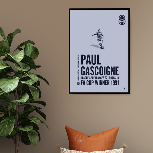 Paul Gascoigne Poster - Tottenham Hotspur