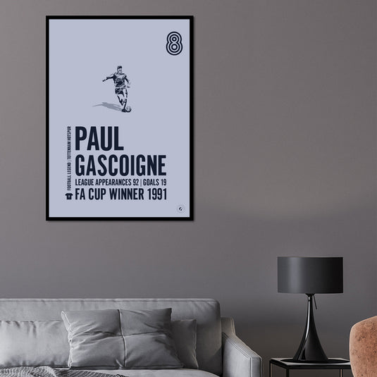 Paul Gascoigne Poster - Tottenham Hotspur