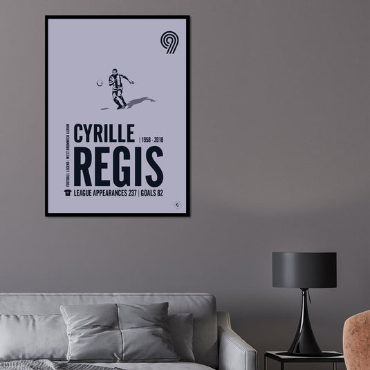 Cyrille Regis West Bromwich Albion Legend Print