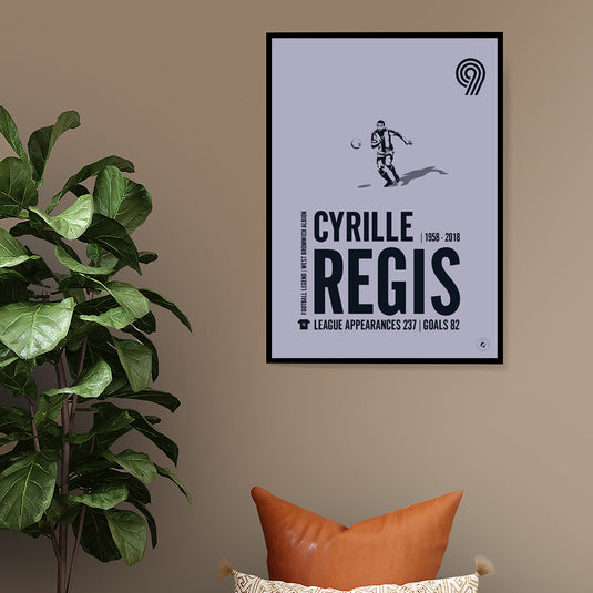 Cyrille Regis West Bromwich Albion Legend Print