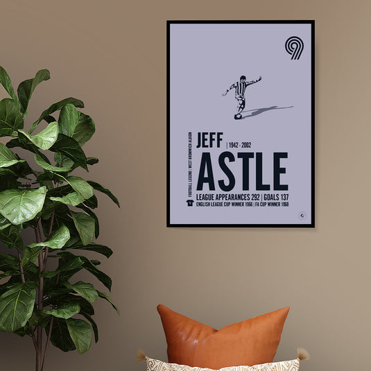 Jeff Astle West Bromwich Albion Legend Print