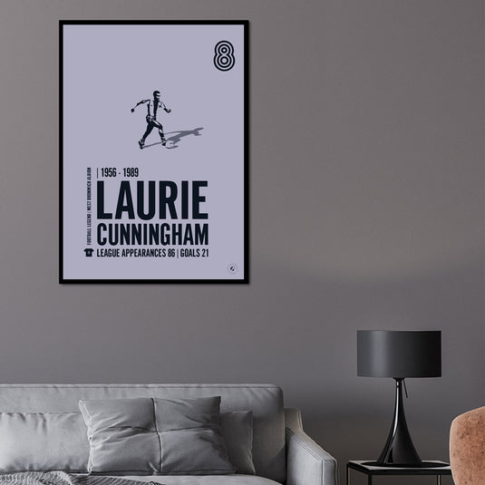 Laurie Cunningham West Bromwich Albion Legend Print