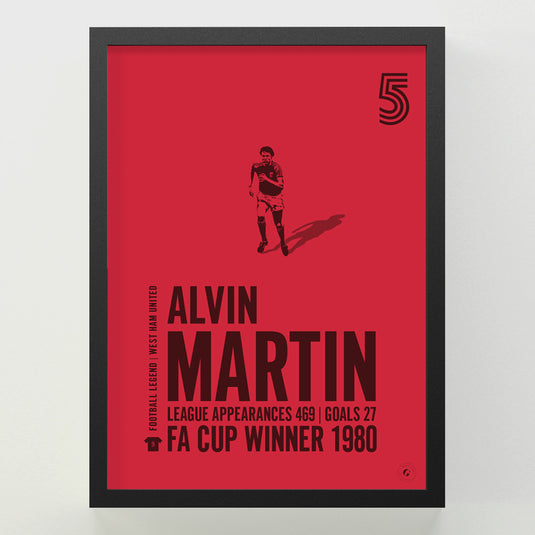 Alvin Martin Poster