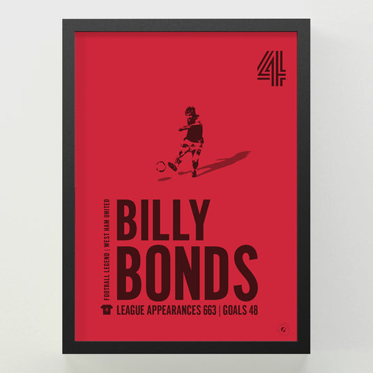 Billy Bonds Poster