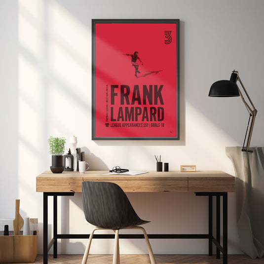 Cartel de Frank Lampard - West Ham United