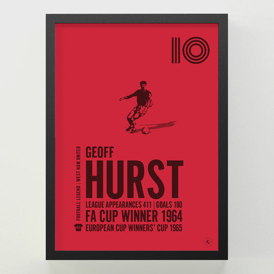 Geoff Hurst Poster - West Ham United