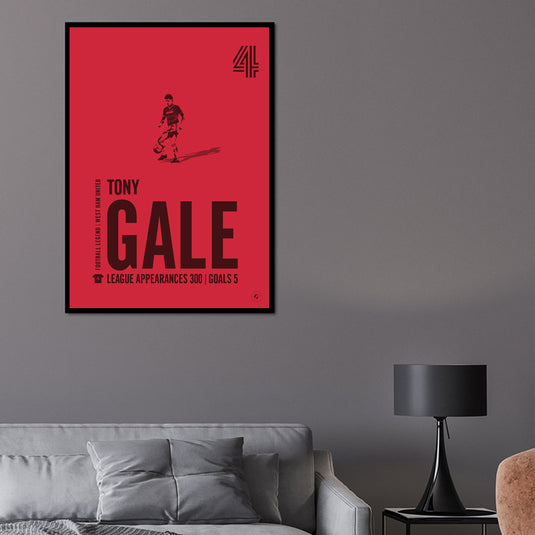 Tony Gale Poster