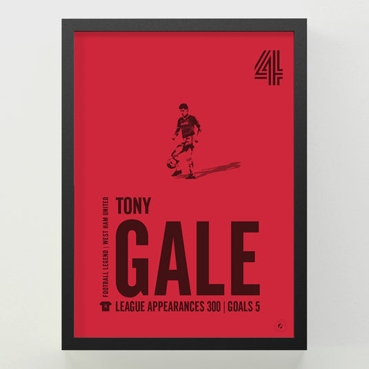 Tony Gale Poster