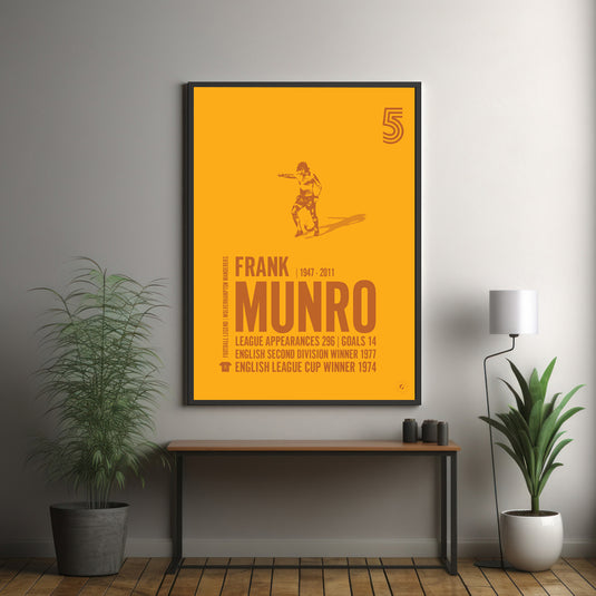 Frank Munro Wolverhampton Wanderers Legend Print