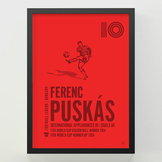 Ferenc Puskas Poster