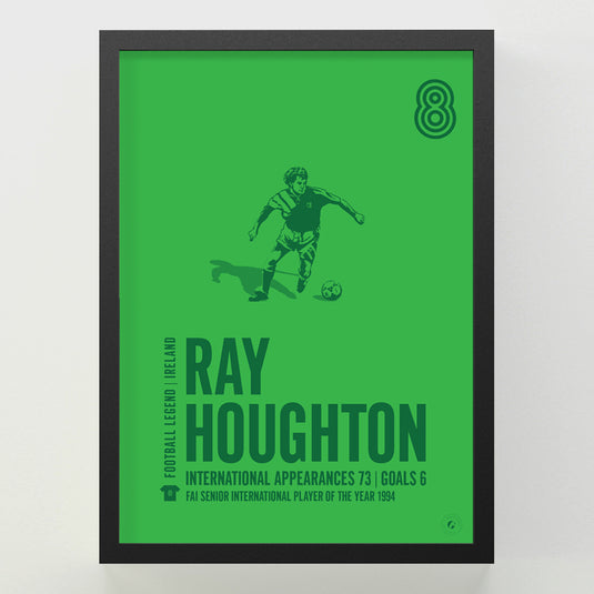 Ray Houghton Poster