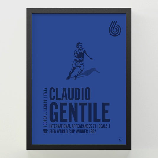 Claudio Gentile Poster