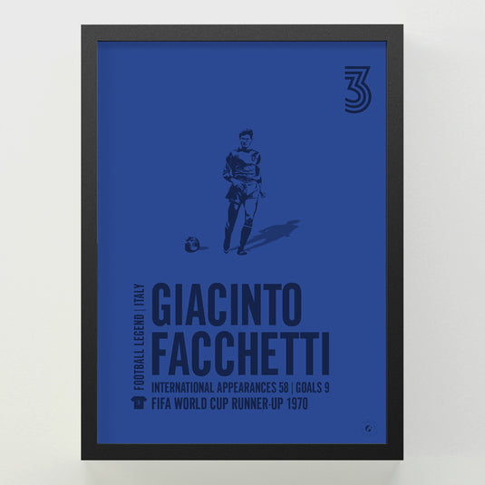 Giacinto Facchetti Poster