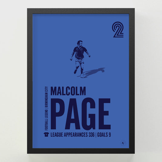 Malcolm Page Poster