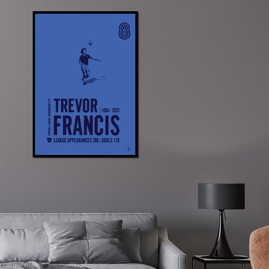 Trevor Francis Birmingham City Legend Print