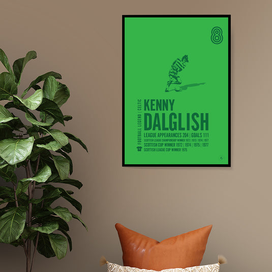 Kenny Dalglish Poster - Celtic