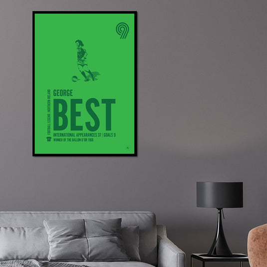 George Best Poster