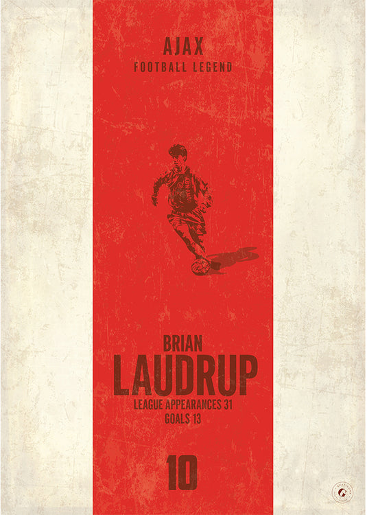 Brian Laudrup Poster (Vertical Band)