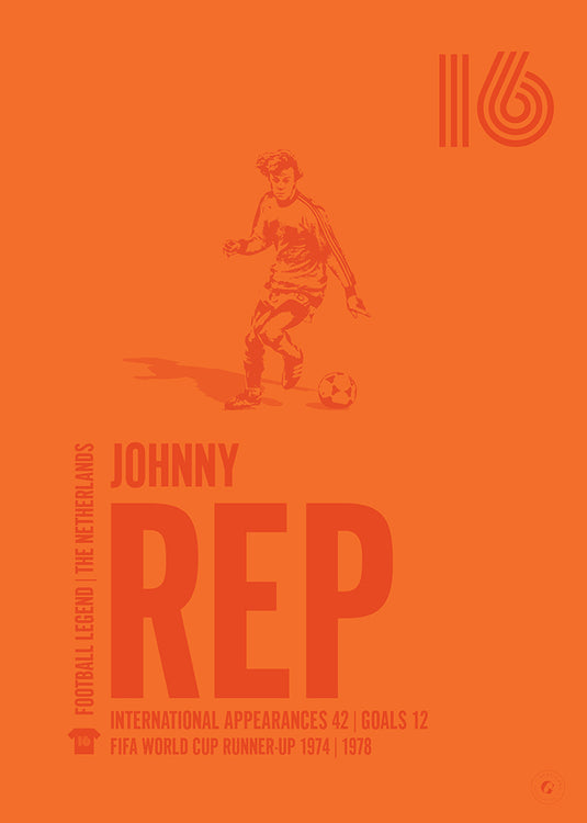 Johnny Rep Poster