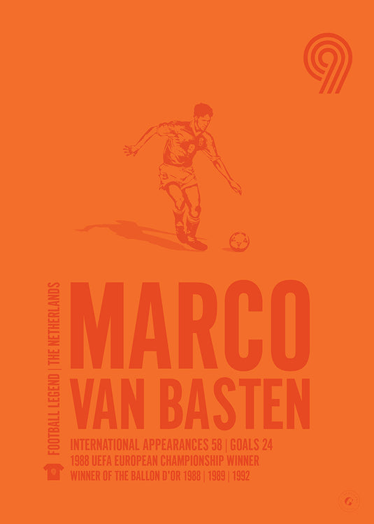 Marco van Basten Poster