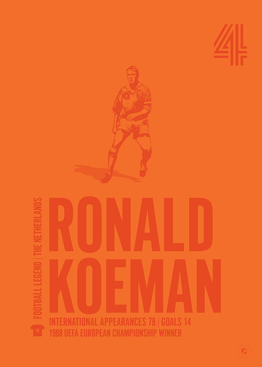 Ronald Koeman Poster