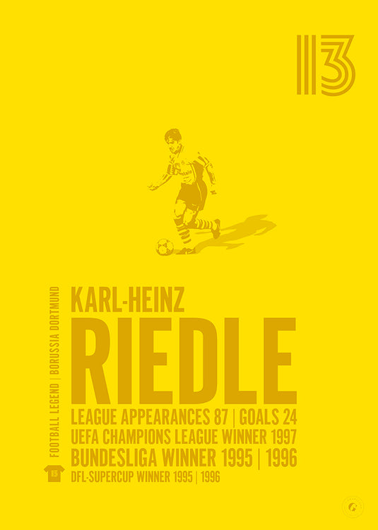 Karl-Heinz Riedle Poster