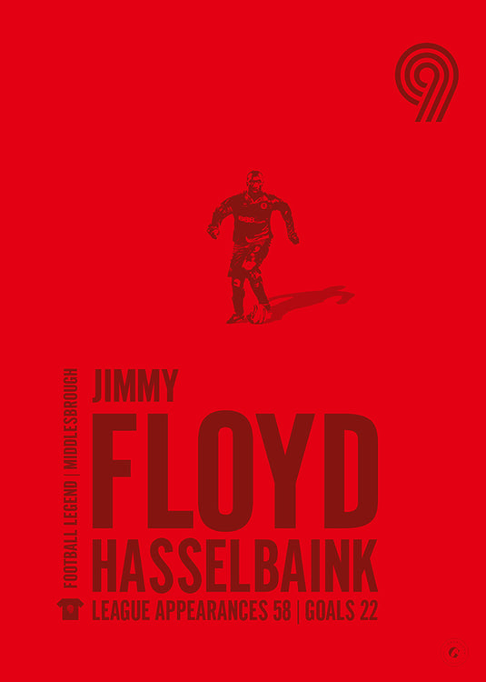 Jimmy Floyd Hasselbaink Poster