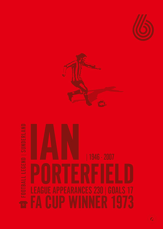 Ian Porterfield Sunderland Legend Print