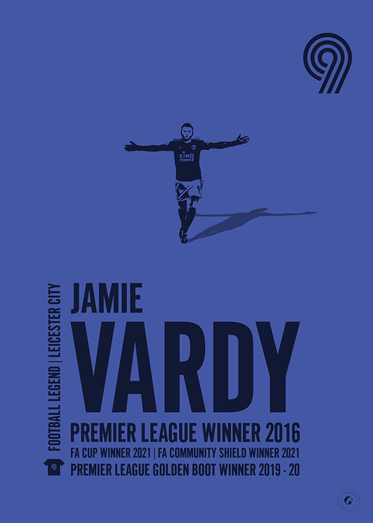 Jamie Vardy Poster