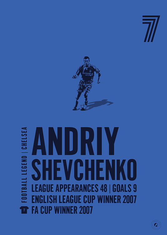 Andriy Shevchenko Poster - Chelsea