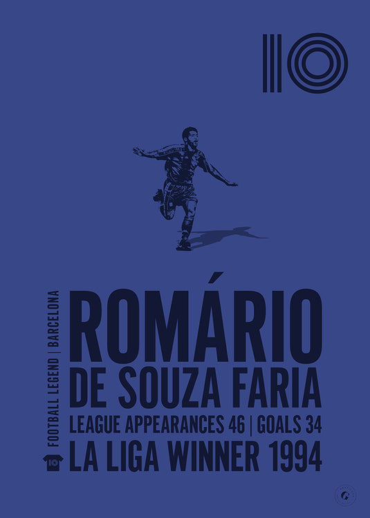 Romario Poster - Barcelona