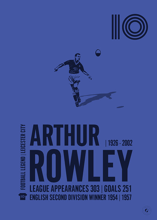 Arthur Rowley Poster