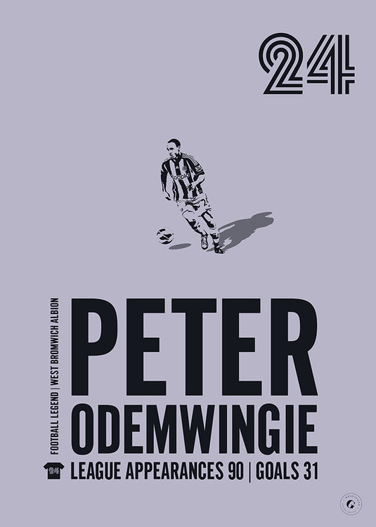 Peter Odemwingie West Bromwich Albion Legend Print