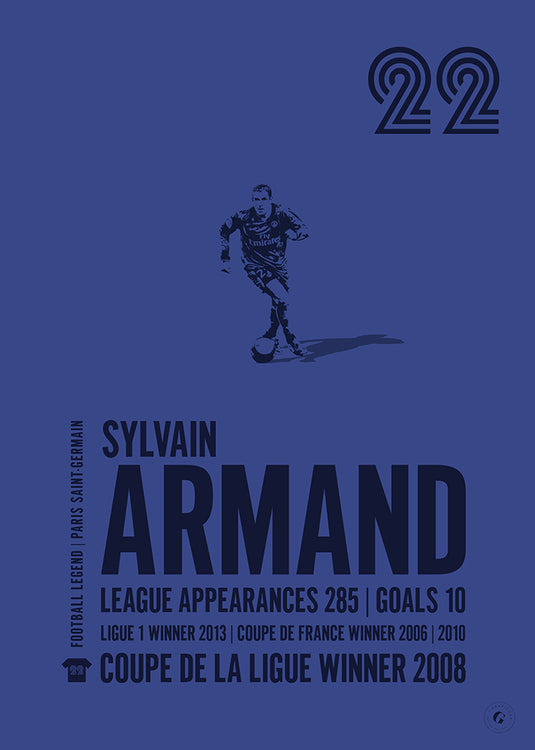 Sylvain Armand Paris Saint-Germain Legend Print