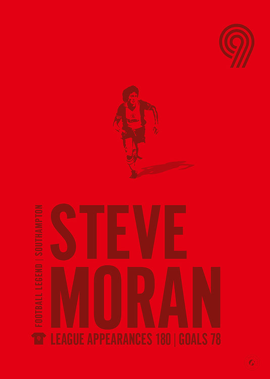 Steve Moran Southampton Legend Print