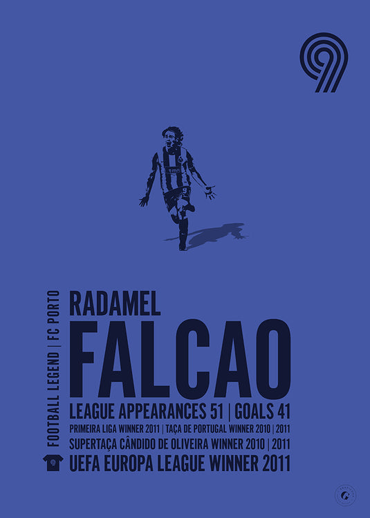 Radamel Falcao Poster - FC Porto