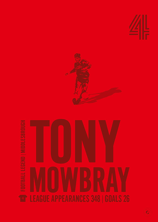 Tony Mowbray Poster