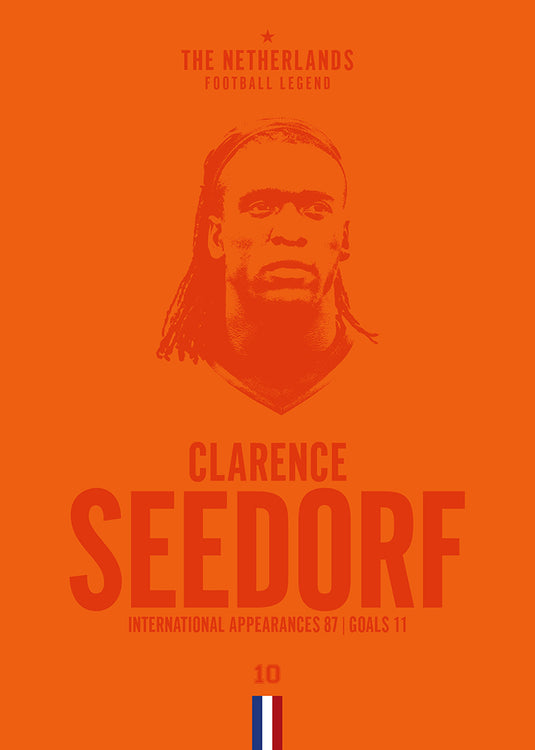 Clarence Seedorf Head Poster