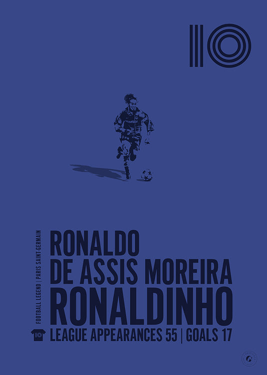 Cartel Ronaldinho - PSG