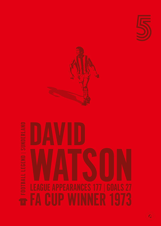 Dave Watson Poster - Sunderland