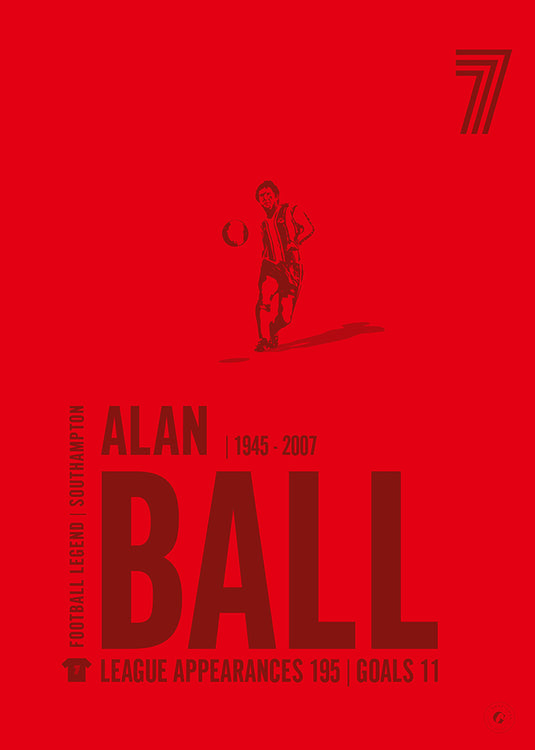 Alan Ball Poster - Southampton