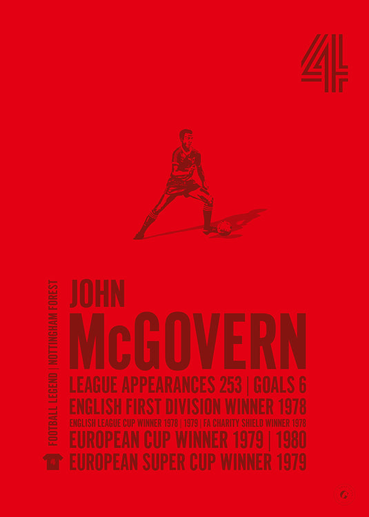 John McGovern Poster
