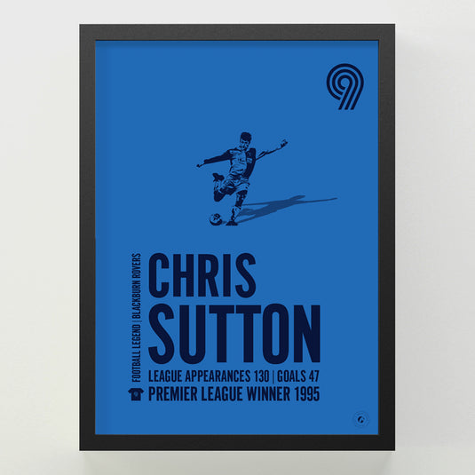 Chris Sutton Poster - Blackburn Rovers