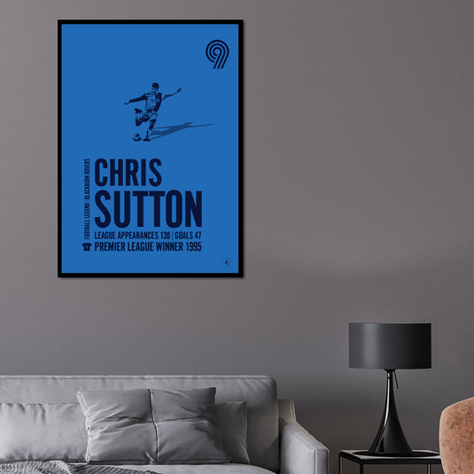 Chris Sutton Poster - Blackburn Rovers