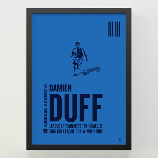 Damien Duff Poster - Blackburn Rovers