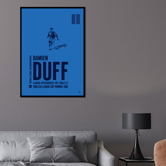 Damien Duff Poster - Blackburn Rovers