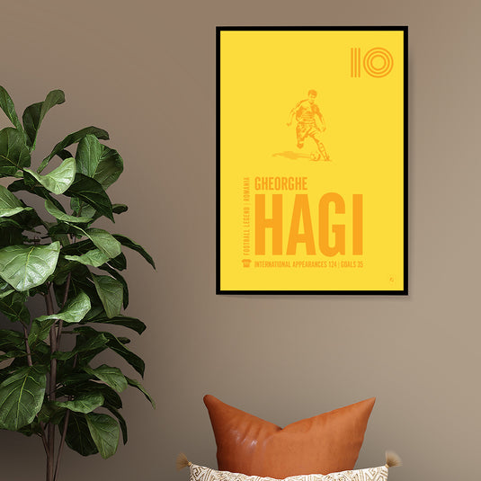 Gheorghe Hagi Poster